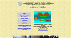 Desktop Screenshot of hydrometallurgy.metal.ntua.gr