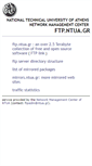 Mobile Screenshot of ftp.ntua.gr