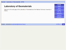 Tablet Screenshot of geolab.mechan.ntua.gr