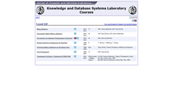 Desktop Screenshot of courses.dbnet.ntua.gr