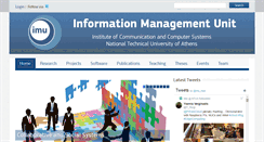Desktop Screenshot of imu.ntua.gr
