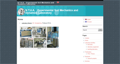 Desktop Screenshot of geolab.civil.ntua.gr