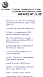 Mobile Screenshot of mirrors.ntua.gr